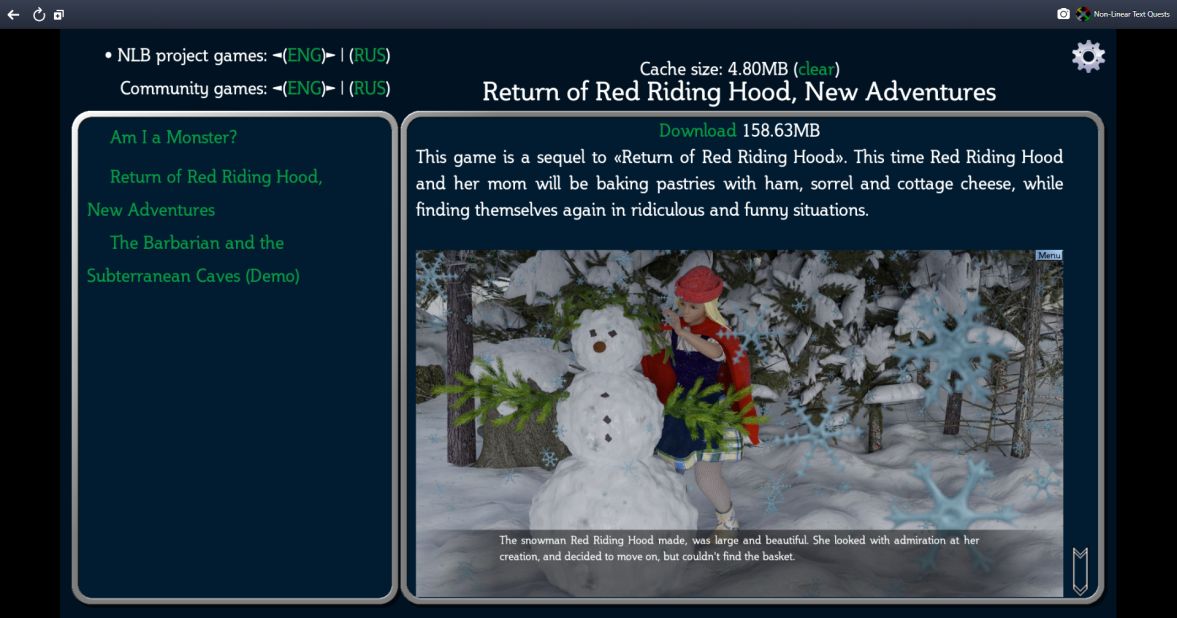 Return of Red Riding Hood, New Adventures